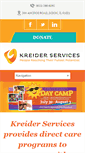 Mobile Screenshot of kreiderservices.org