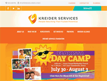 Tablet Screenshot of kreiderservices.org